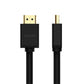 UGREEN 4K UHD HDMI 2.0 Male to Male Cable High Speed 10.2Gbps with Ethernet Gold Plated Connectors, 2-Way Audio Surround for Laptop, TV, PC, Gaming Consoles (Available in 8M, 10M)