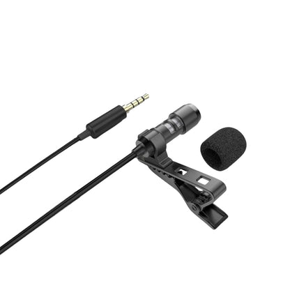 [CLEARANCE] Fifine C2 Cardioid Condenser Clip-on Lavalier Lapel Microphone with 3.5mm Audio Connector Plug & Play for Phone, Camera, Vlogging and Podcasts