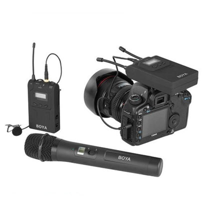 [CLEARANCE] Boya BY-WHM8 Pro UHF Wireless Handheld Unidirectional Dynamic Microphone Transmitter for Receiver BY-WM8 PRO Series
