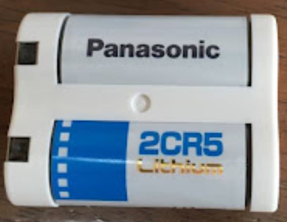 Panasonic 2CR5 Photo Power Manganese Dioxide Lithium Battery 6V 2CR-5W1BE  for Cameras Toys Calculators Video Equipment