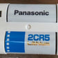 Panasonic 2CR5 Photo Power Manganese Dioxide Lithium Battery 6V 2CR-5W1BE for Cameras Toys Calculators Video Equipment
