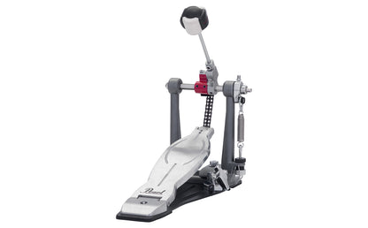 Pearl P1030R Eliminator Solo: Red Cam Single Bass Drum Kick Pedal with Control Core Quad-beater Footboard Powershifter Function
