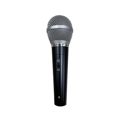 Konzert MK-101 Dynamic Capsule Microphone Personal Kit with 5M PL Jack Cable and Boom Mic Type Stand with Tripod Base for Live Performances and Events