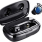 Tribit FlyBuds 3 True Wireless Earbuds 5h Playtime with Built-in 2600mAh Powerbank and Dedicated Controls IPX7 Waterproof Rating Bluetooth 5.0 BTH92
