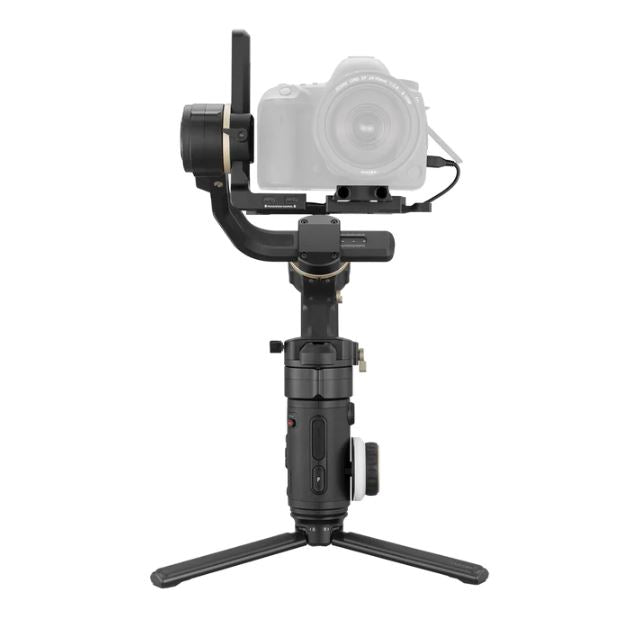 Zhiyun Crane 3S Camera 3-Axis Handheld Gimbal Stabilizer for DSLR, Mirrorless, and Cine Camera with 6.5kg Payload Capacity, 55° Angled Roll Axis, Extendable Arm, Modular Handle Grip & Tripod