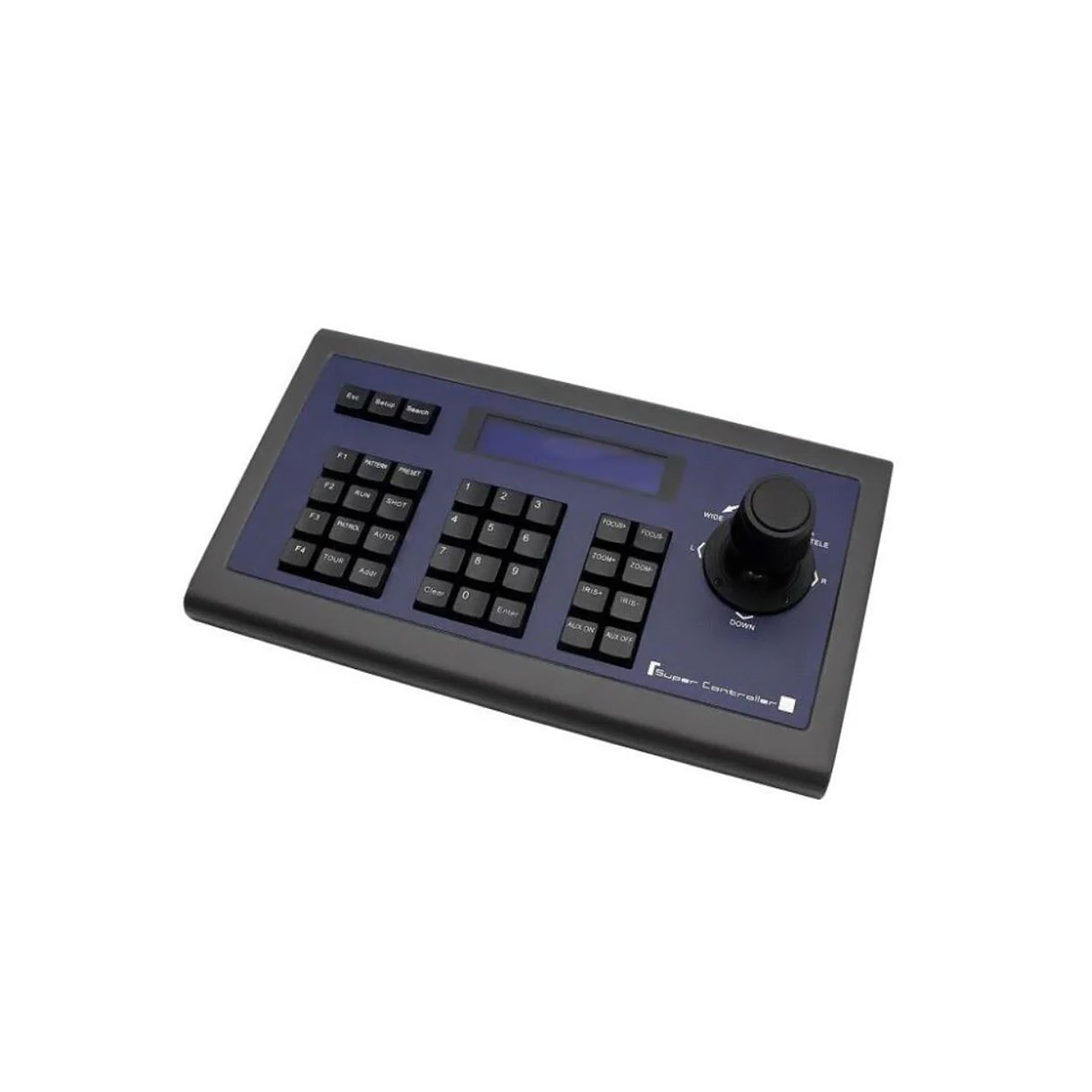 Tenveo KZ1 PTZ Camera Keyboard Controller with LCD Display, Joystick Operation, Pan / Tilt / Zoom Presets for Live Streaming, Video Conferences, Meetings
