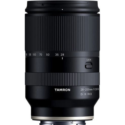 Tamron 28-200mm f/2.8-5.6 Di III RXD Lens for Sony E-Mount Cameras