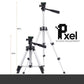Pxel 65TP Stand Two Section Compact Foldable Table-Top Camera Stand with Universal Mount for Webcams and Cameras for Video Recording, Vlogging, Youtube, Tiktok
