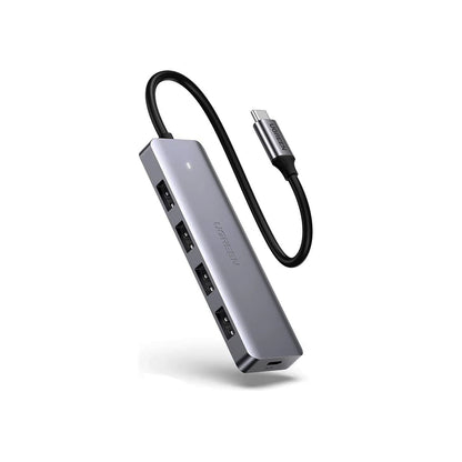 [CLEARANCE] UGREEN USB 3.0 4-Port Hub with USB-C Power Supply, 5Gbps Transfer Speed, OTG Function | 70336