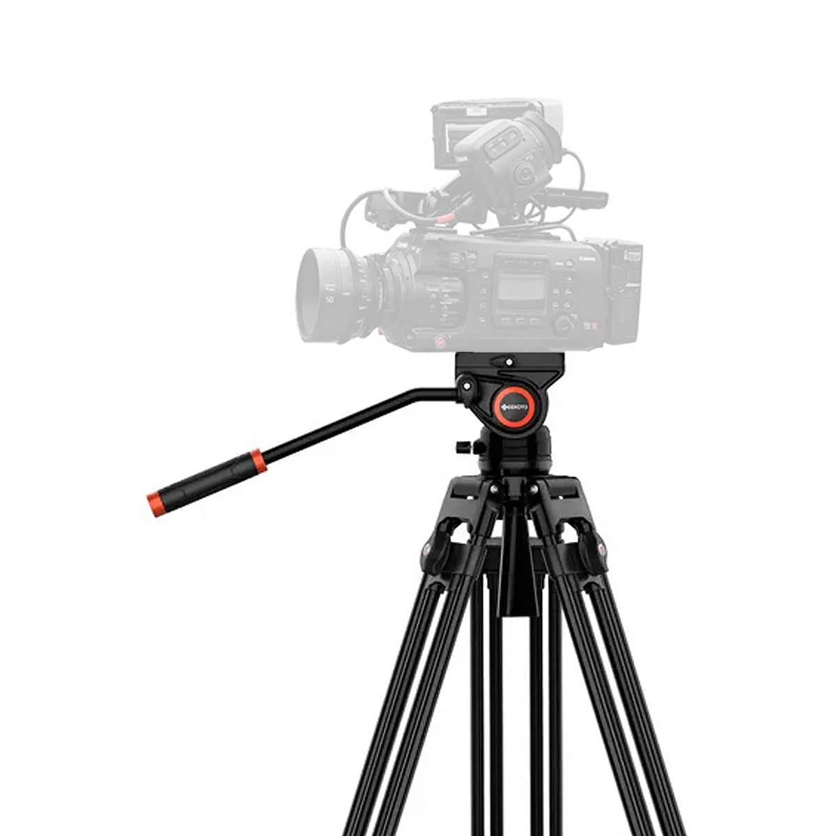 Triopo DV-965 Professional Video Camera Tripod with 15kg Load Capacity, 360 Degree Panoramic Shooting, Multiple Mode Switching for Film & Television