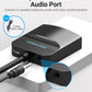 Vention Micro HDMI to VGA Converter Cable 1080p 60Hz (Male to Female) 0.15-meters with Micro USB / 3.5mm Audio Port and Cord (AGBBB)