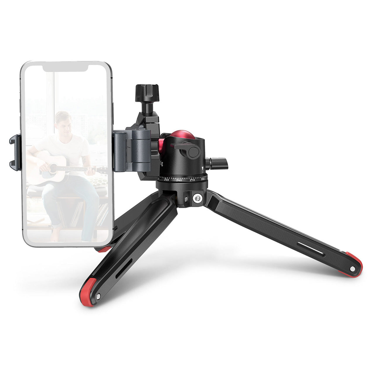 SmallRig Universal Smartphone Vlog Kit (Tabletop Mini Tripod with Panoramic Ball Head and Universal Smartphone Holder) (KGW111)