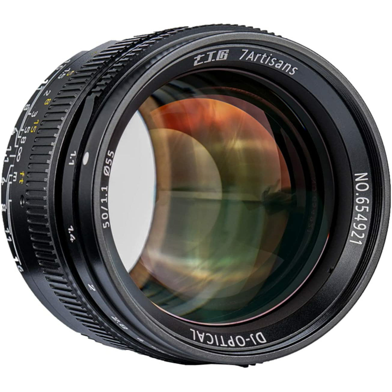 7Artisans 50mm f1.1 Full Frame Manual Prime Lens for Leica M Mount Mirrorless Cameras with Bokeh Effect