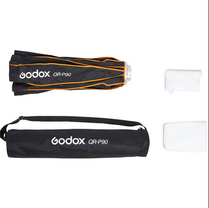 Godox QR-P90 90CM Deep Parabolic Quick Setup Bowens Mount Flash Speedlight Diffuser Reflector