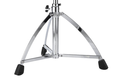 Pearl D730S Short Drum Throne Lightweight Single-Braced Chair with Round Vinyl Cushion Slip-Proof Height Collar 60cm Adjustable Seat