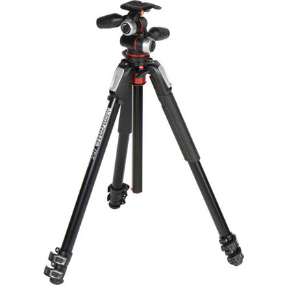 Manfrotto MT055XPRO3-3W Aluminum Tripod with 3-Way Pan-Tilt Head