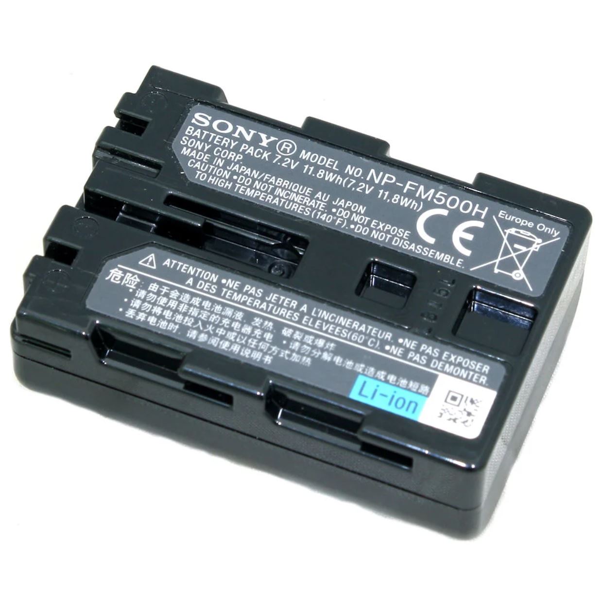 Pxel Sony NP-FM500H NPFM500H Rechargeable InfoLithium Battery (7.2V, 1600mAh) Lithium-Ion for Sony Alpha Digital SLR Cameras