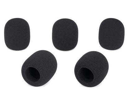 Samson WS1 Mic Windscreen Foam Microphone Sponge Cover 5-Pack