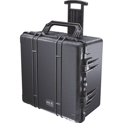 Pelican 1640 Protector Transport Case Unbreakable Watertight Dustproof Trolley Hard Casing with Extension Handle and Wheels, IP67 Rating (with Foam / Dividers)