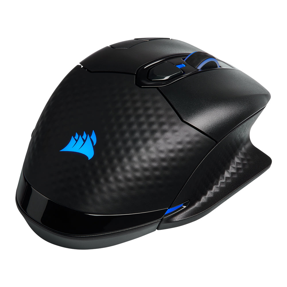CORSAIR Dark Core Pro SE iCUE RGB Optical Wired Wireless Gaming Mouse with 18000 DPI, 8 Programmable Buttons, 2000Hz Hyper-Polling Rate for PC and Laptop | CH-9315511-A