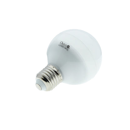 OMNI LED Lite G70 Globe Lamp 8W 220V E27 Base with 6500K/2700K Daylight & Warm White, Energy Saving Light Bulb for Home Lightning | LLG70E27-8W