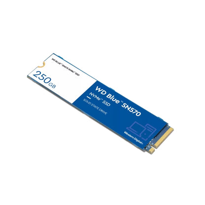 [CLEARANCE] Western Digital WD Blue SN570 250GB M.2 NVMe Series SSD Solid State Drive with 3.5GB/s Max Sequential Read Performance for PC Computer and Laptop | WDS250G3B0C