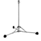 Pearl BC150S Single Braced Cymbal Boom Stand Flat Based Portable with Convertible Tripod