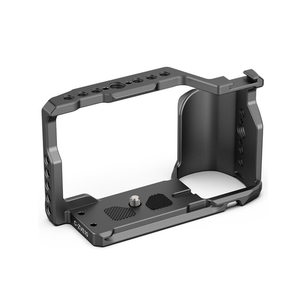 UlanzI C-ZVE10 Camera Cage with Arca-Type Quick Release Plate, 1/4" Screw Mount for Sony ZV-E10 Mirrorless Camera | 2782