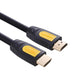 UGREEN 1080P 60Hz HDMI Male to Male Cable Connector with Gold Plated Ethernet, 18Gbps Transfer Speed for TV, Projector, Monitor (Yellow-Black) (Available in 3M, 5M, 10M) | 101