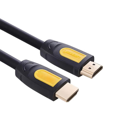 UGREEN 1080P 60Hz HDMI Male to Male Cable Connector with Gold Plated Ethernet, 18Gbps Transfer Speed for TV, Projector, Monitor (Yellow-Black) (10M)