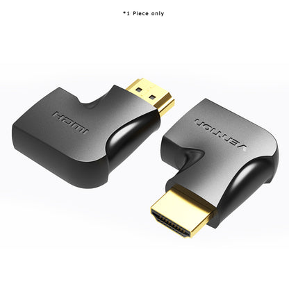 Vention HDMI 270 Degree Male to Female Adapter 4K 60Hz Gold-plated Vertical Flat with Backward Compatibility Support (AIQBO)