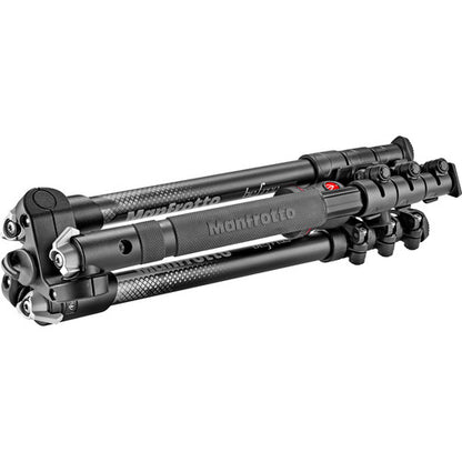 Manfrotto MKBFRA4GY-BH BeFree Color Aluminum Travel Tripod with Ball Head for Vlogging, Photography, etc.(Gray)