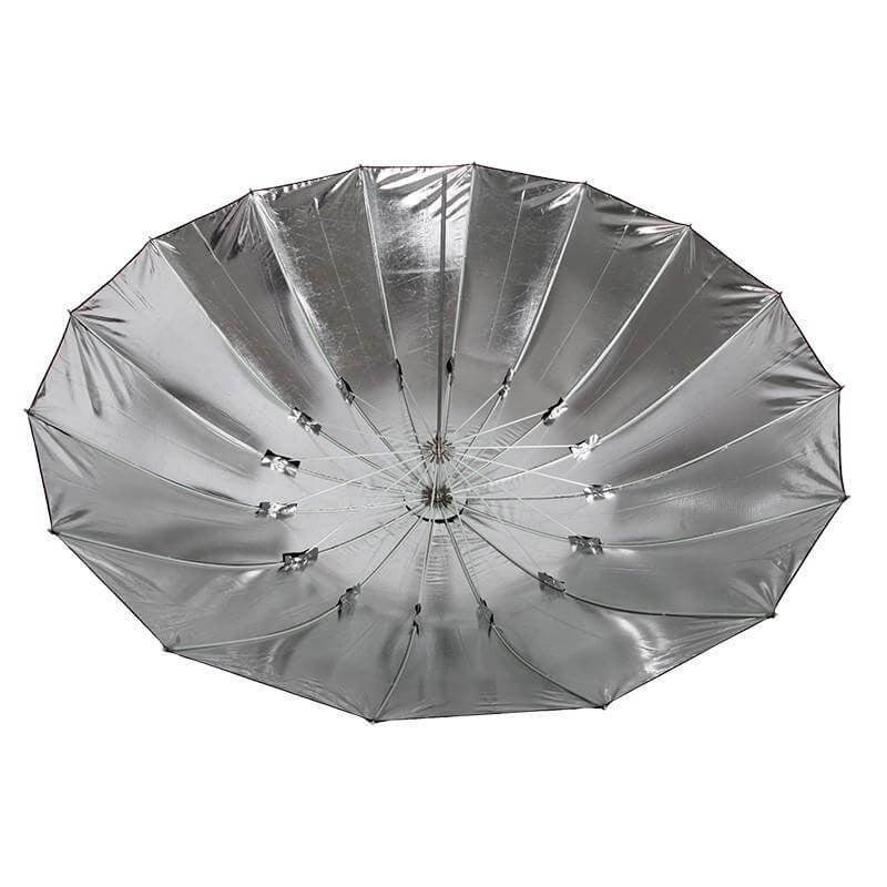 Godox UB-L3 150cm / 185cm Reflector Umbrella Black Exterior Silver Interior for Studio Flash Photography Snappy Contrast