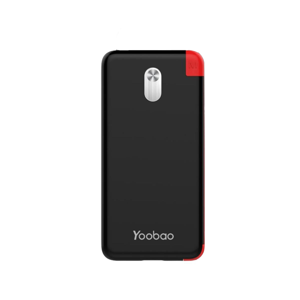 Yoobao S5K 5000mAh Ultra Slim Powerbank with Built-in Micro USB Cable for Smartphones and Tablets (Black)