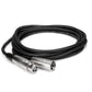 Hosa XLR-103 XLR3F to XLR3M Balanced Interconnect Cable, 3 Feet