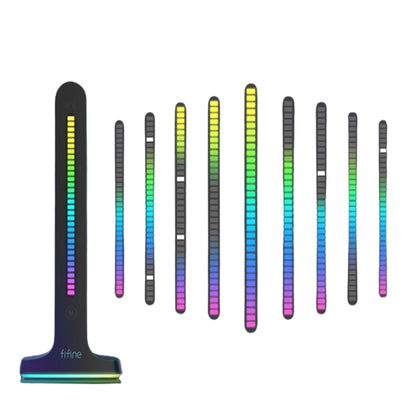 [CLEARANCE] Fifine Ampligame S3 RGB Gaming Headset Stand Holder with Color Modes, Light Controls, Solid Base, 2 USB Ports