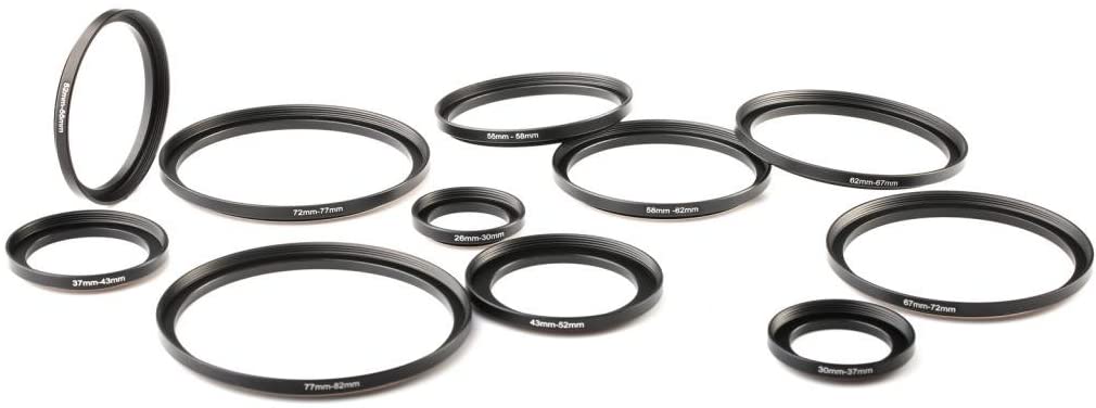 Ku0026F Concept 11 in 1 Step Up Ring Set 26-30mm