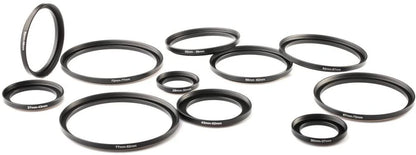 K&F Concept 11 in 1 Step Up Ring Set 26-30mm, 30-37mm, 37-43mm, 43-52mm, 52-55mm, 55-58mm, 58-62mm, 62-67mm, 67-72mm, 72-77mm, 77-82mm