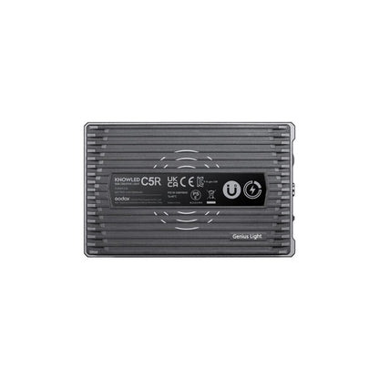 Godox C5R RGBWW Magnetic Compact LED Fill Light with 2500-8500K Color Temperature, Bluetooth App Control, Built-in Effects