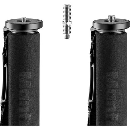 Manfrotto MMELEA5BK Element Aluminum 5 Section Monopod for DSLR, Mirrorless and Compact Cameras (Black)