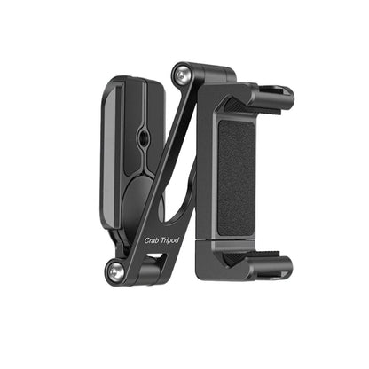 [CLEARANCE] Ulanzi HP004 Crab Tripod Foldable Smartphone Stand with 2 Cold Shoes, Acra Slot, 360 Degree Rotatable, Mic & Fill Light Mount