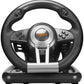 PXN V3 PRO Racing Wheel with Stick + Paddle Shifter, Automatic Drive Pedal, Control Buttons, Desktop Mounting Clamp - Multi-Platform Game Driving Steering Wheel Controller for Nintendo Switch, PC, PS3, PS4, Xbox Gaming Console