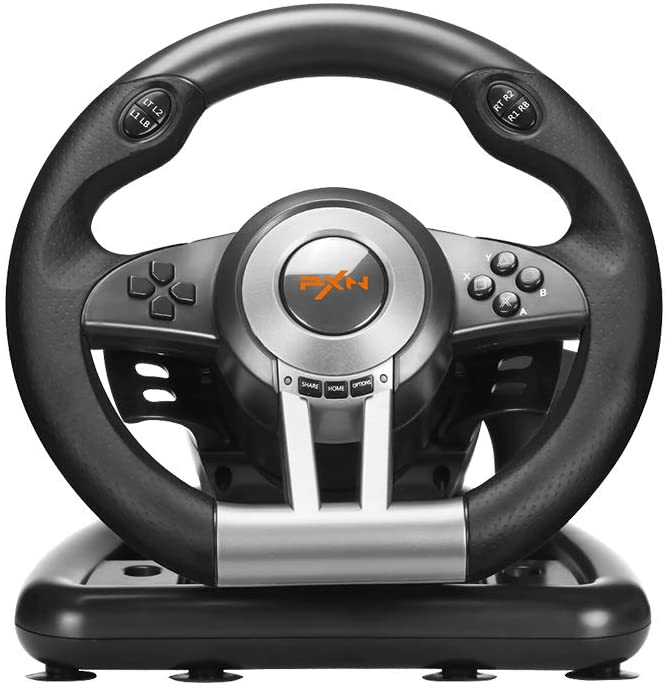 PXN Gaming Racing Wheel V9 Xbox Steering Wheel 270/900° Car Simulation with  Pedal and Shifter, Paddle Shifters Driving Wheel for PS4, Xbox One, Xbox