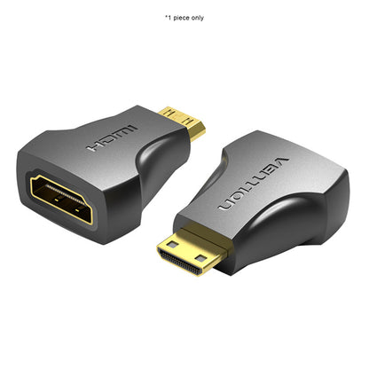 Vention Mini HDMI Male to HDMI Female Adapter 4K 30Hz Gold-plated Rust Resistant (AISBO)