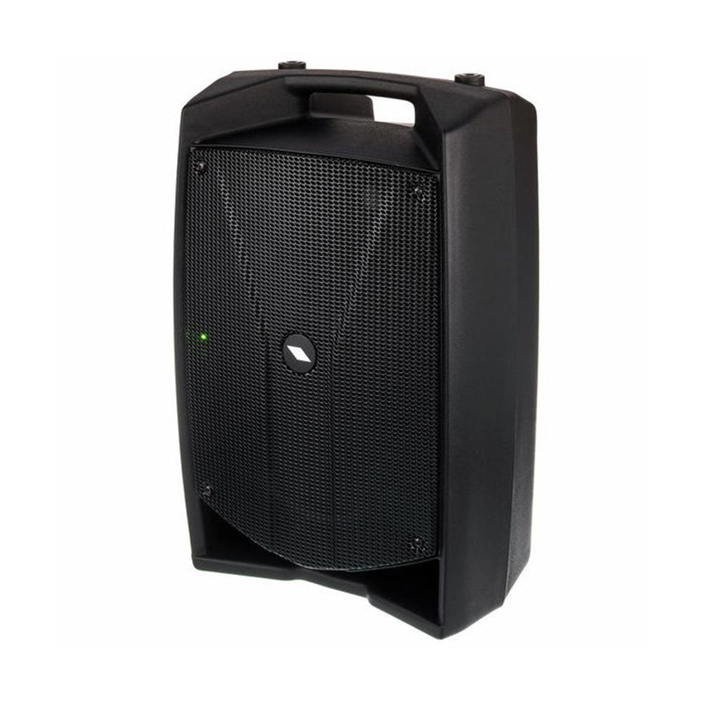 PROEL V10 PLUS 600W 2-Way Bi-Amped Class AB / D Active Loudspeaker with SMPS Switch Mode Power Supply Technology, Dual Clip Limiters, MIC/LINE Input, Top Handles and Bottom Pole Mounts | V Plus Series