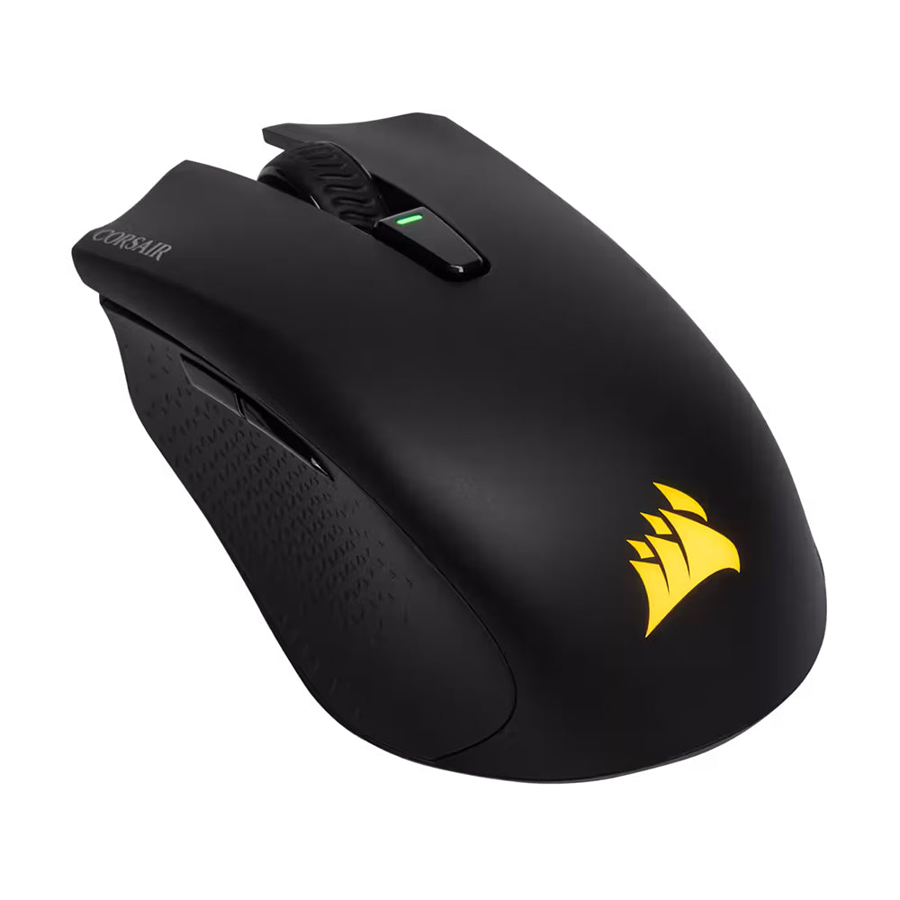 CORSAIR Harpoon iCUE RGB Optical Wireless Gaming Mouse with 10000 DPI, 6 Programmable Buttons, 10000Hz Hyper Polling Rate and Slipstream Wireless Technology | CH-9311011-AP