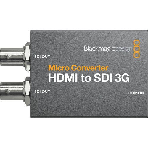 Blackmagic Design Micro Converter HDMI to SDI 3G Compact, Rugged Design, 1080p60 Resolution