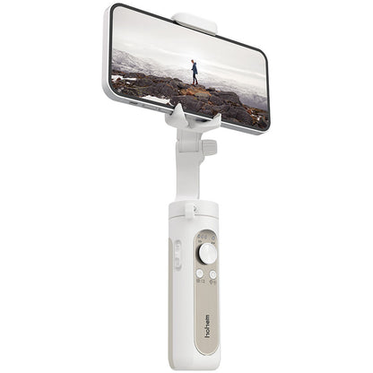 [CLEARANCE] Hohem iSteady X2 3-Axis Smartphone Gimbal Stabilizer 10h Runtime with Wireless Remote Face and Object Tracking (White)