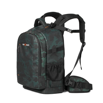 K&F Concept Multifunctional Large DSLR Camera Backpack for Travel Outdoor Photography