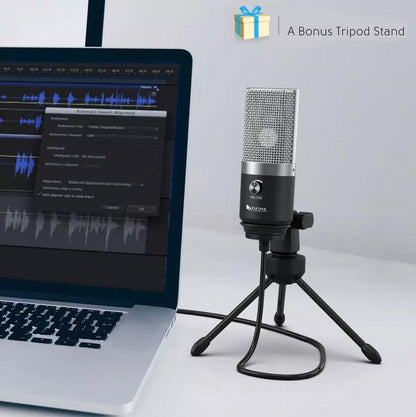 [CLEARANCE] Fifine T670 USB Studio Microphone Condenser for Gaming, Recording, Live Streaming Microphone Kit